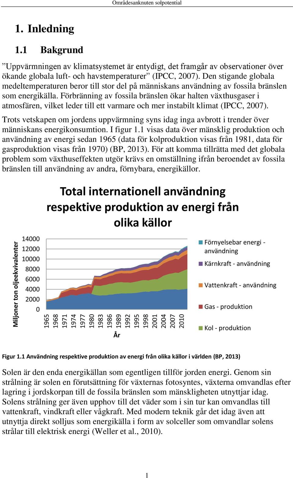 Den stigande globala medeltemperaturen beror till stor del på människans användning av fossila bränslen som energikälla.