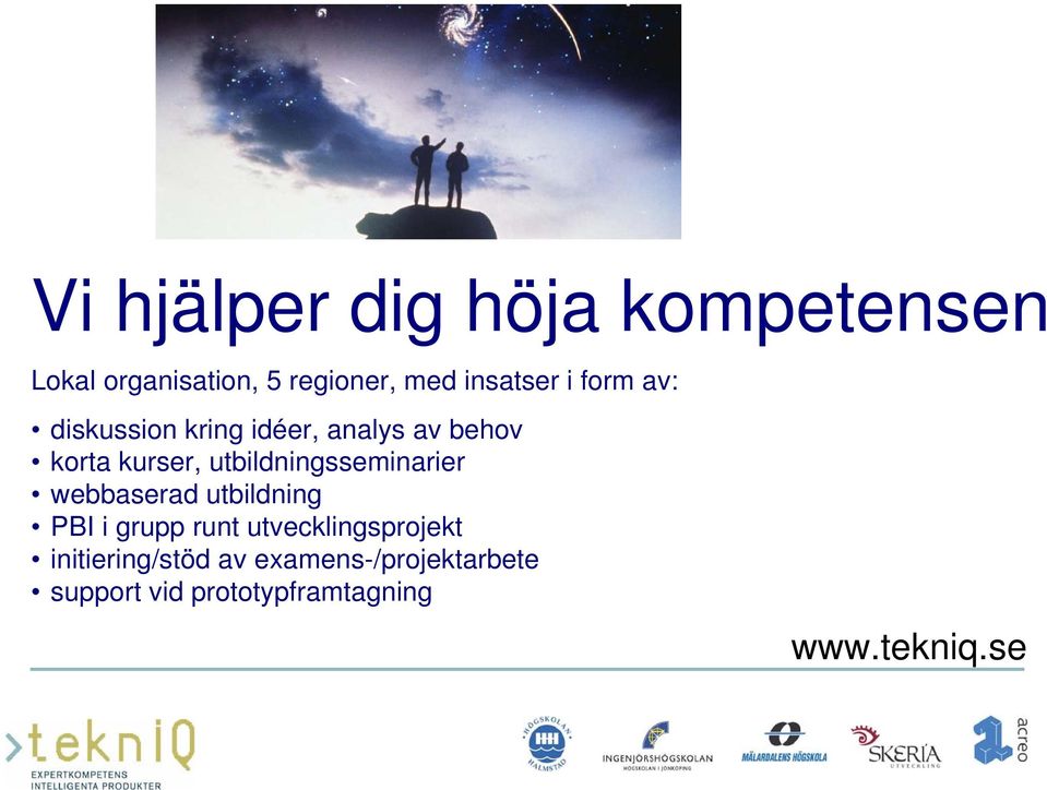 utbildningsseminarier webbaserad utbildning PBI i grupp runt