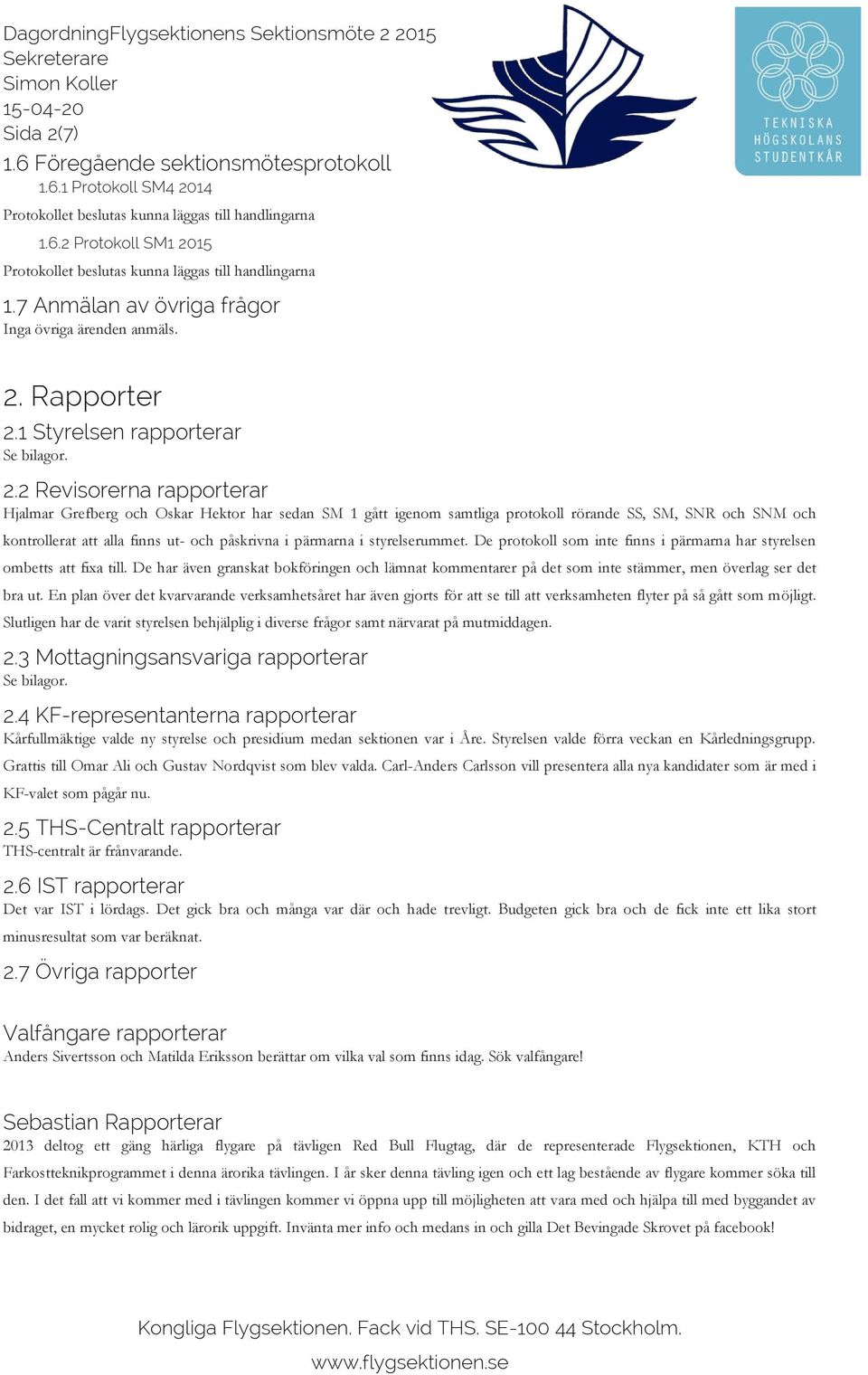 Rapporter 2.