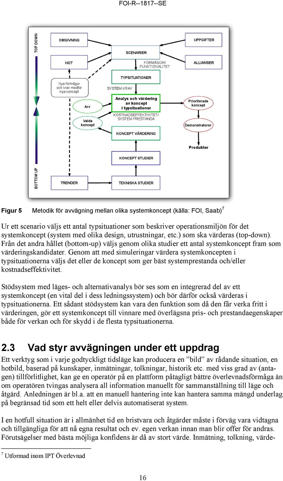 Genom att med simuleringar värdera systemkoncepten i typsituationerna väljs det eller de koncept som ger bäst systemprestanda och/eller kostnadseffektivitet.