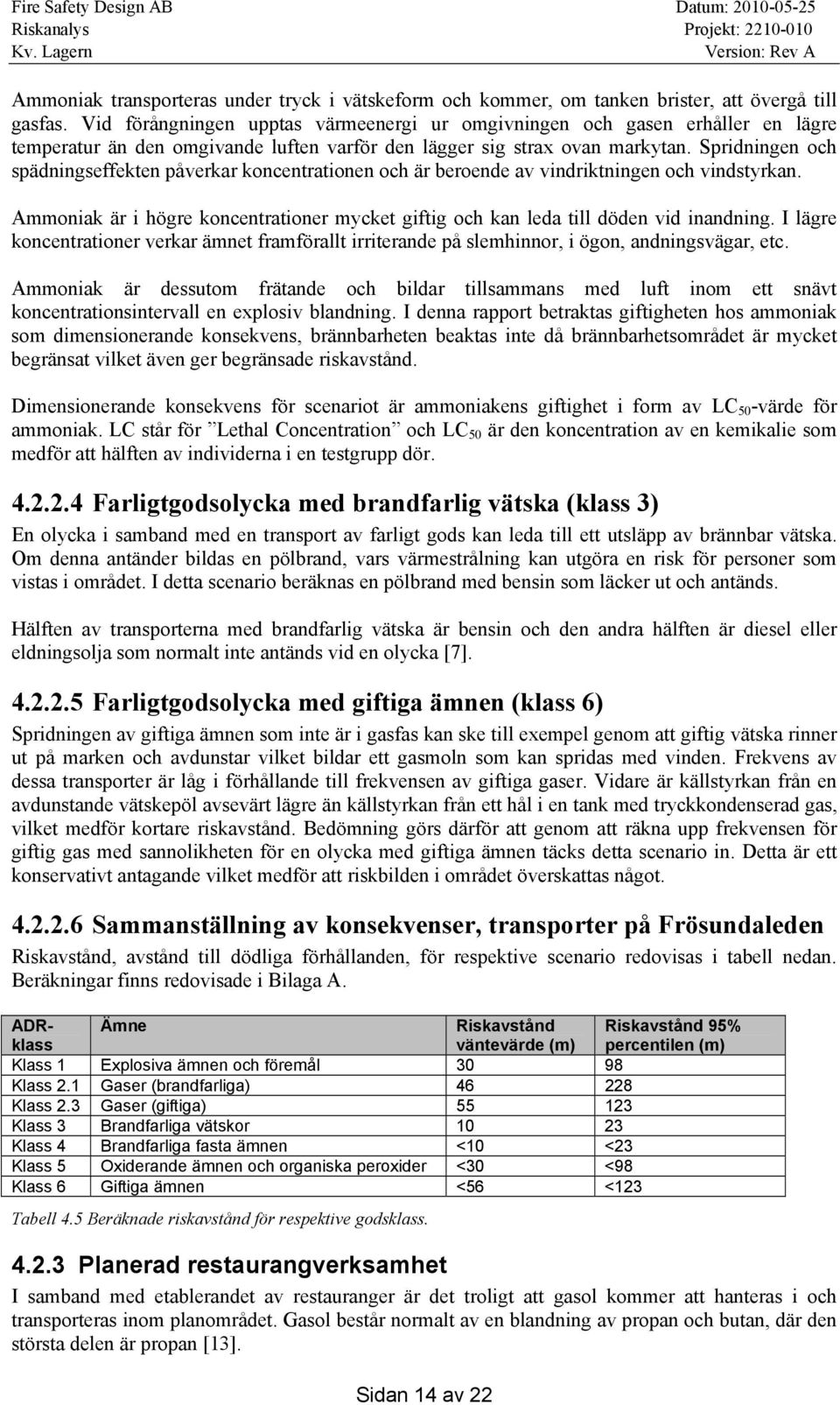 Spridningen och spädningseffekten påverkar koncentrationen och är beroende av vindriktningen och vindstyrkan. Ammoniak är i högre koncentrationer mycket giftig och kan leda till döden vid inandning.