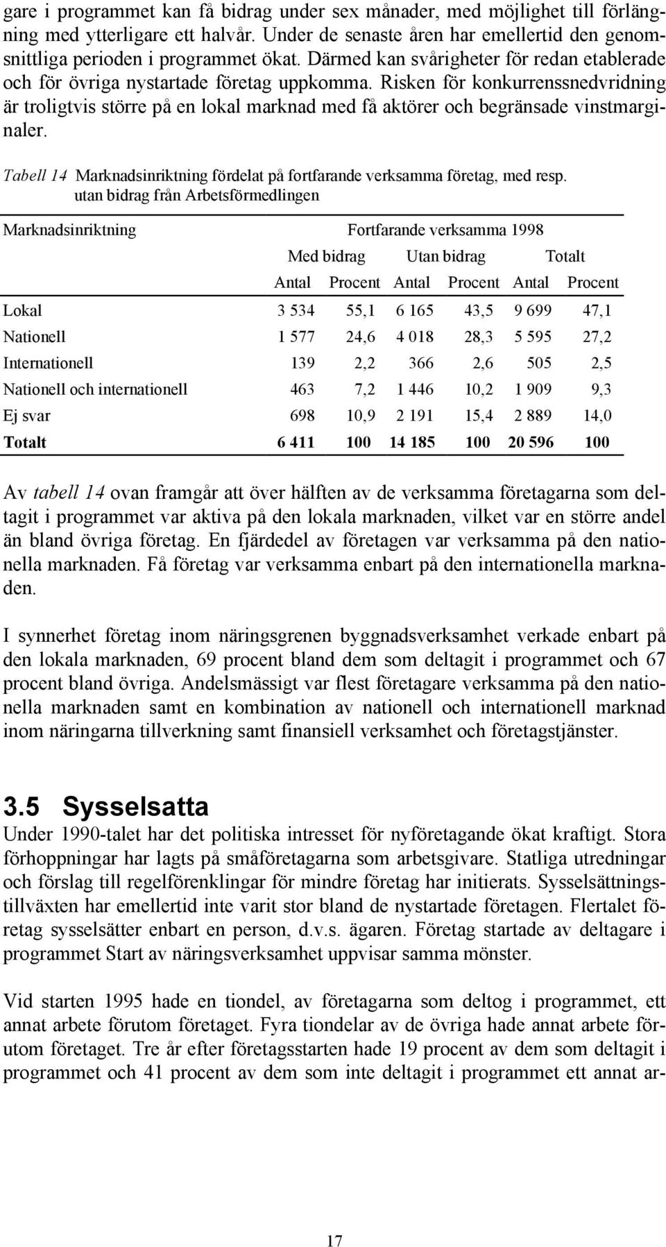 Risken för konkurrenssnedvridning är troligtvis större på en lokal marknad med få aktörer och begränsade vinstmarginaler.