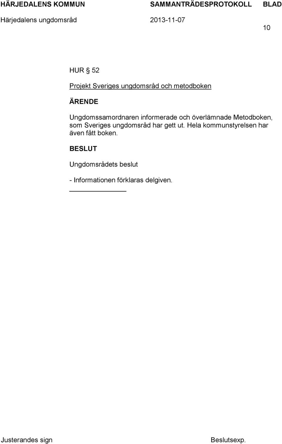 Metodboken, som Sveriges ungdomsråd har gett ut.