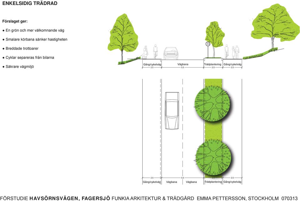 Gåg/cykelv Vbaa Trädplaterig Gåg/cykelv Gåg/cykelv Vbaa Vbaa Trädplaterig