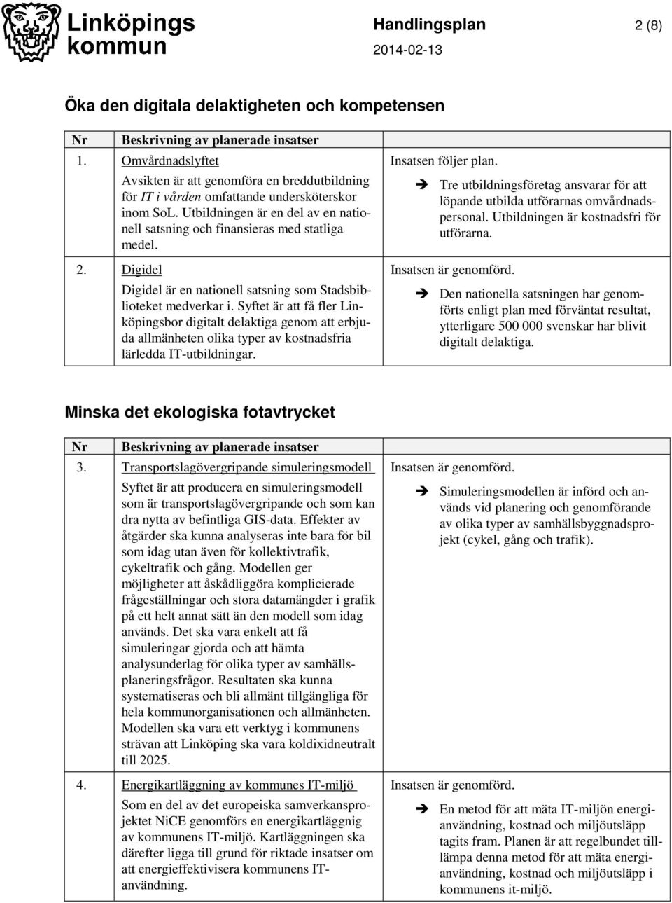 Syftet är att få fler Linköpingsbor digitalt delaktiga genom att erbjuda allmänheten olika typer av kostnadsfria lärledda IT-utbildningar.