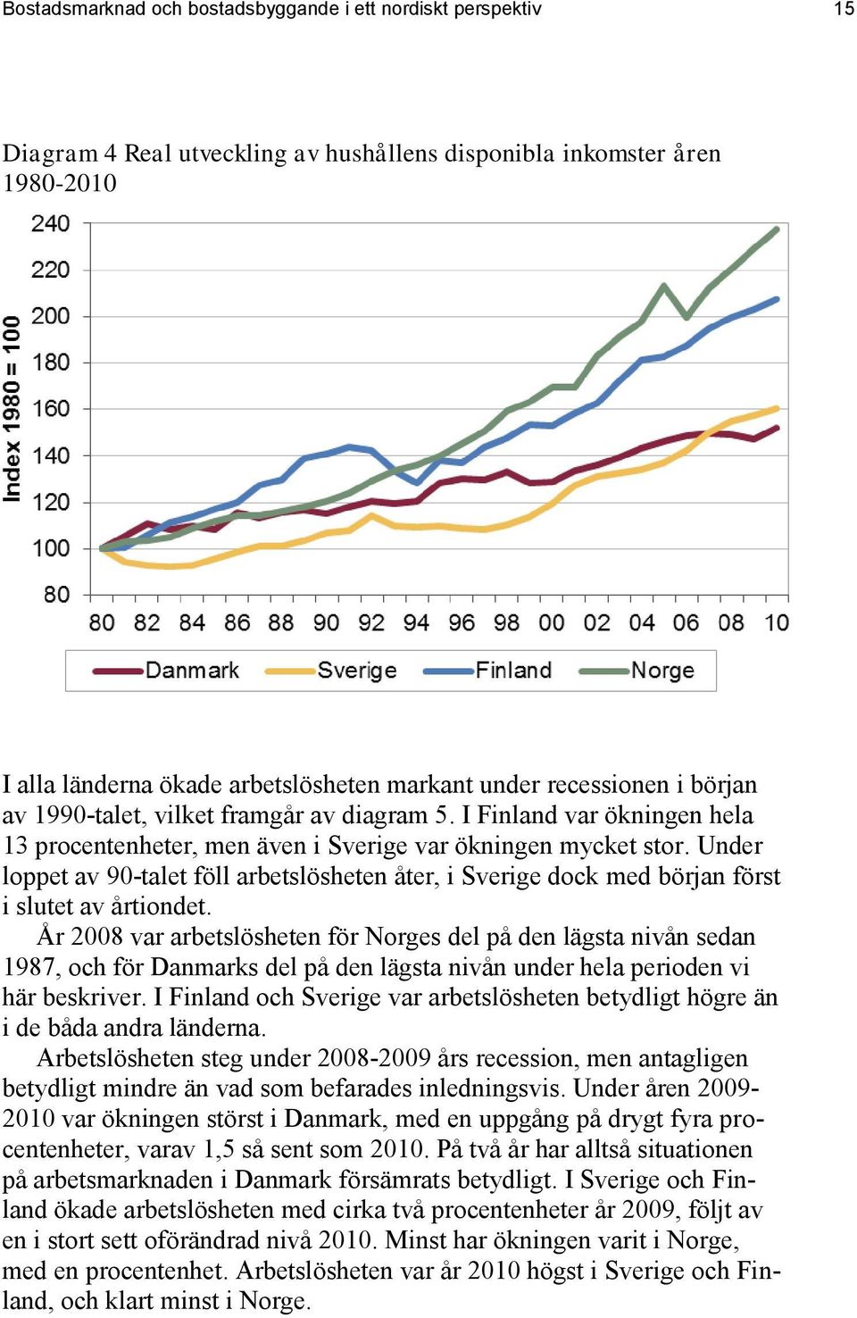 Under loppet av 90-talet föll arbetslösheten åter, i Sverige dock med början först i slutet av årtiondet.