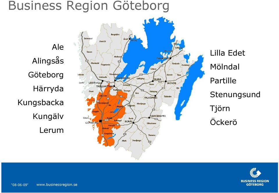 Kungsbacka Kungälv Lerum Lilla