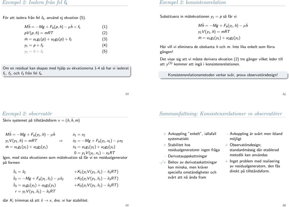 isolerat f 1, f 2, och f 3 från fel f 4.