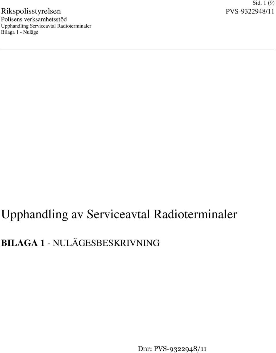 Radioterminaler BILAGA