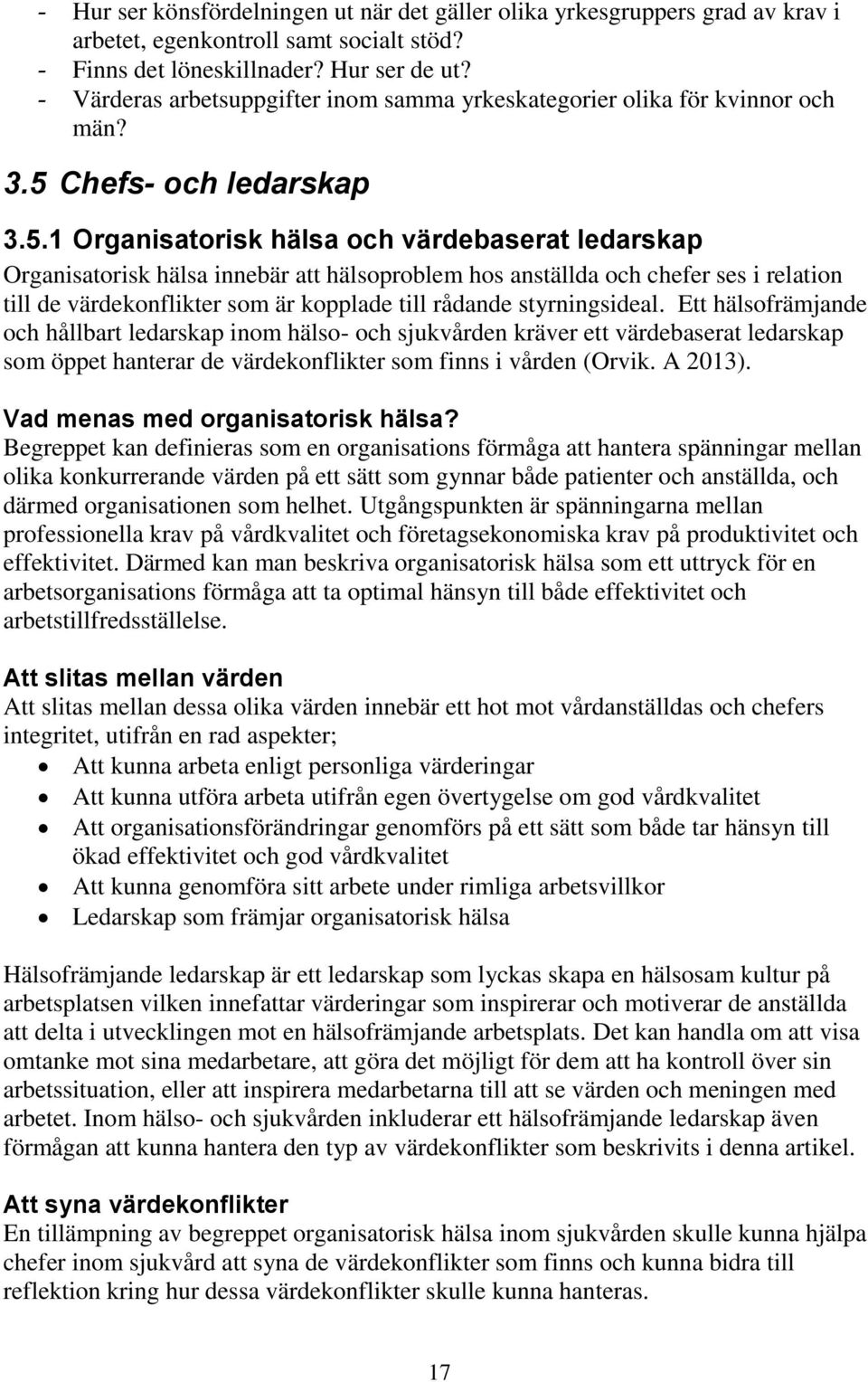 Chefs- och ledarskap 3.5.