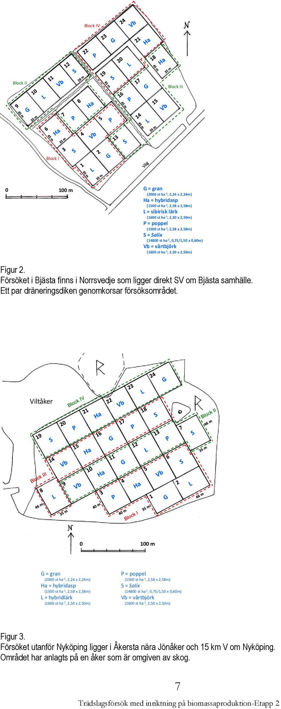 Ett par dräneringsdiken genomkorsar försöksområdet.