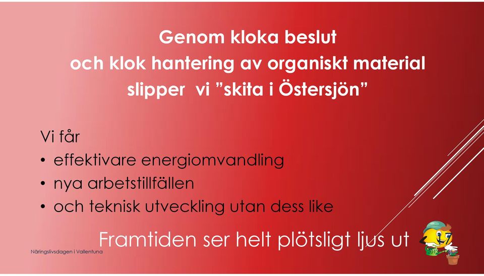 effektivare energiomvandling nya arbetstillfällen och