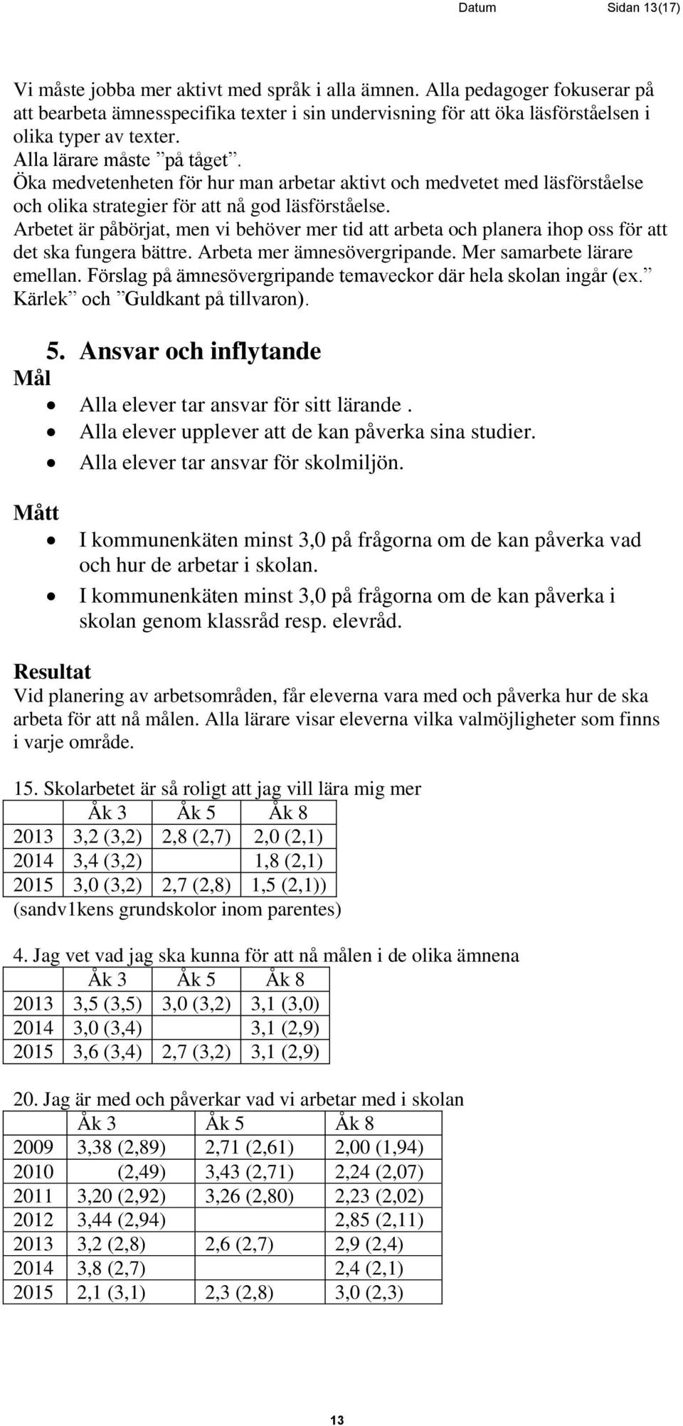 Öka medvetenheten för hur man arbetar aktivt och medvetet med läsförståelse och olika strategier för att nå god läsförståelse.