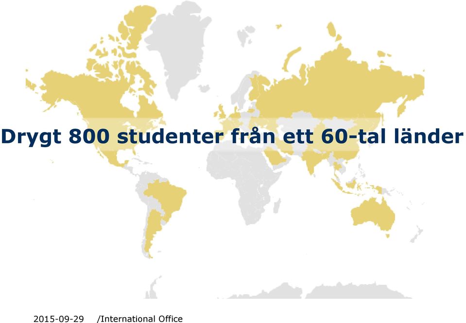 från ett