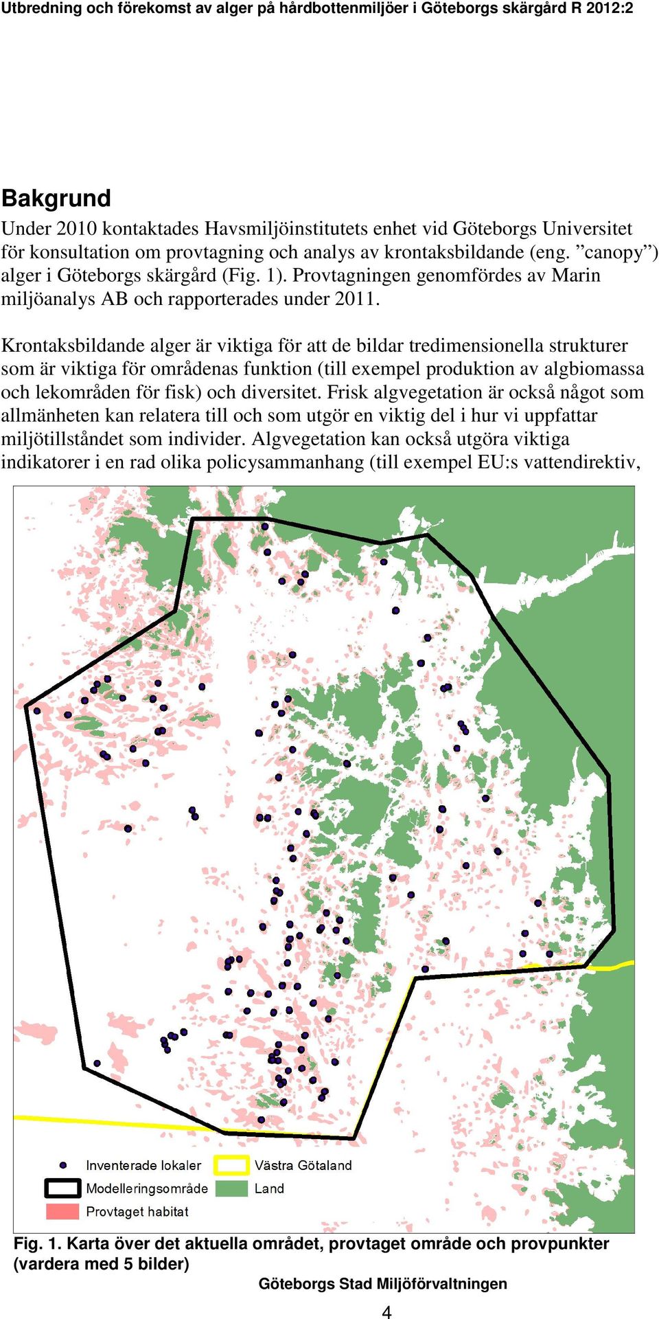 Krontaksbildande alger är viktiga för att de bildar tredimensionella strukturer som är viktiga för områdenas funktion (till exempel produktion av algbiomassa och lekområden för fisk) och diversitet.