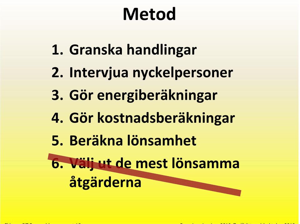 Gör energiberäkningar 4.