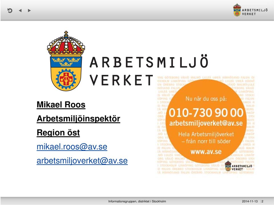 se arbetsmiljoverket@av.