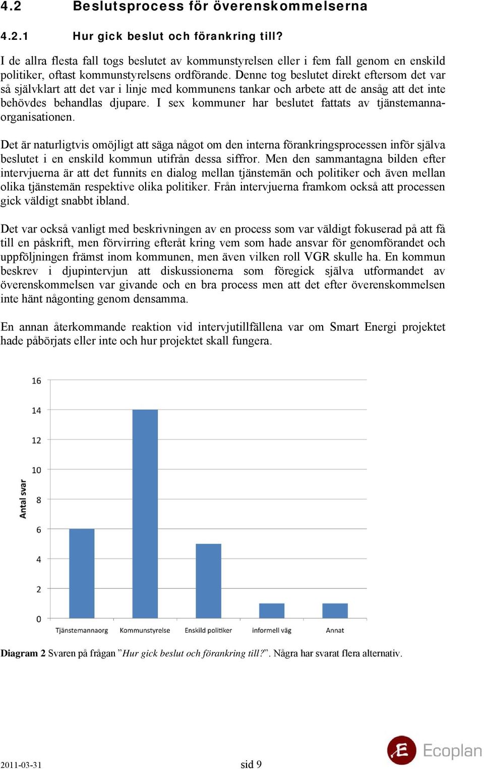 Denne tog beslutet direkt eftersom det var så självklart att det var i linje med kommunens tankar och arbete att de ansåg att det inte behövdes behandlas djupare.