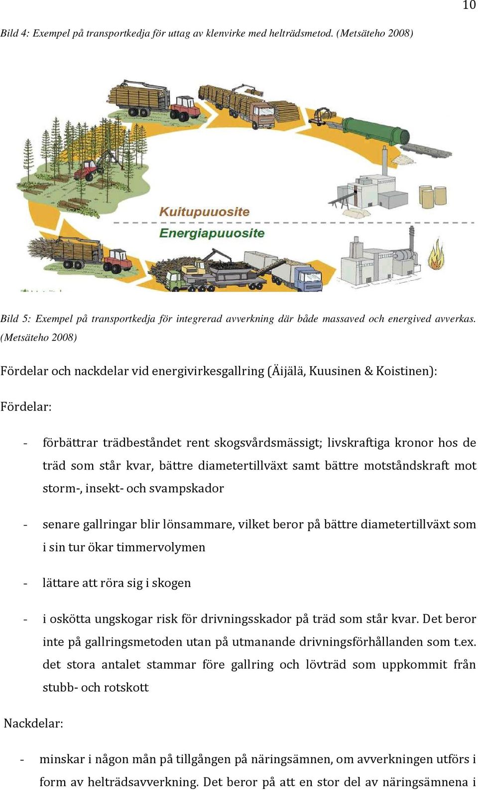 kvar, bättre diametertillväxt samt bättre motståndskraft mot storm-, insekt- och svampskador - senare gallringar blir lönsammare, vilket beror på bättre diametertillväxt som i sin tur ökar