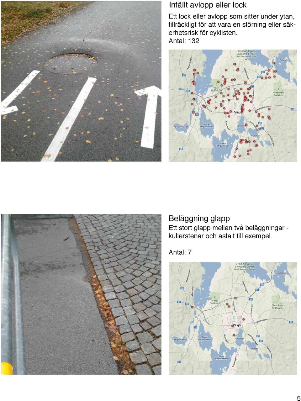 för cyklisten.