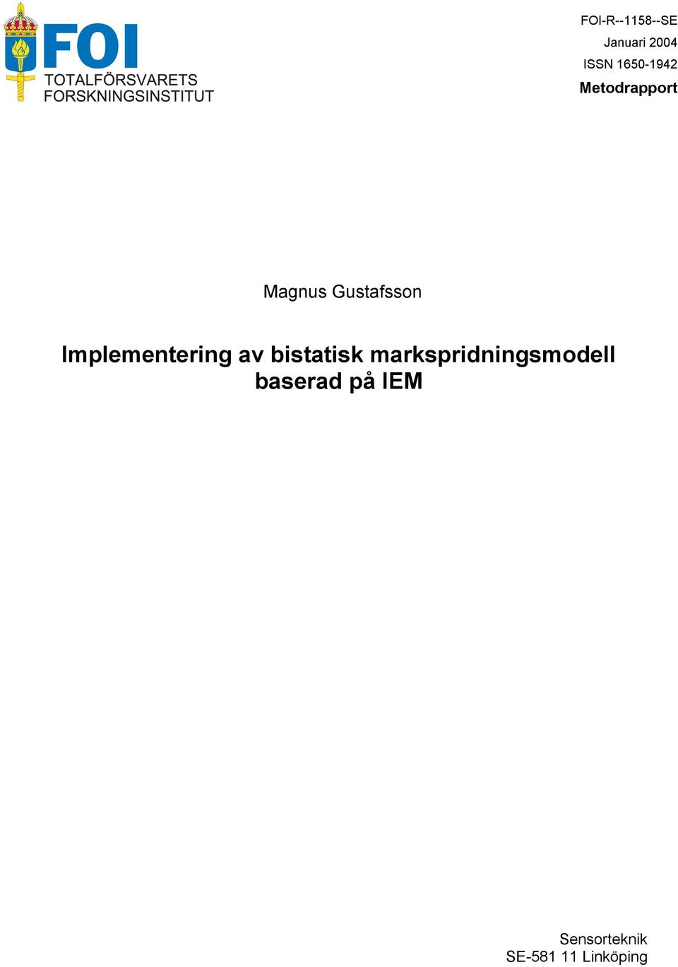 Implementering av bitatik