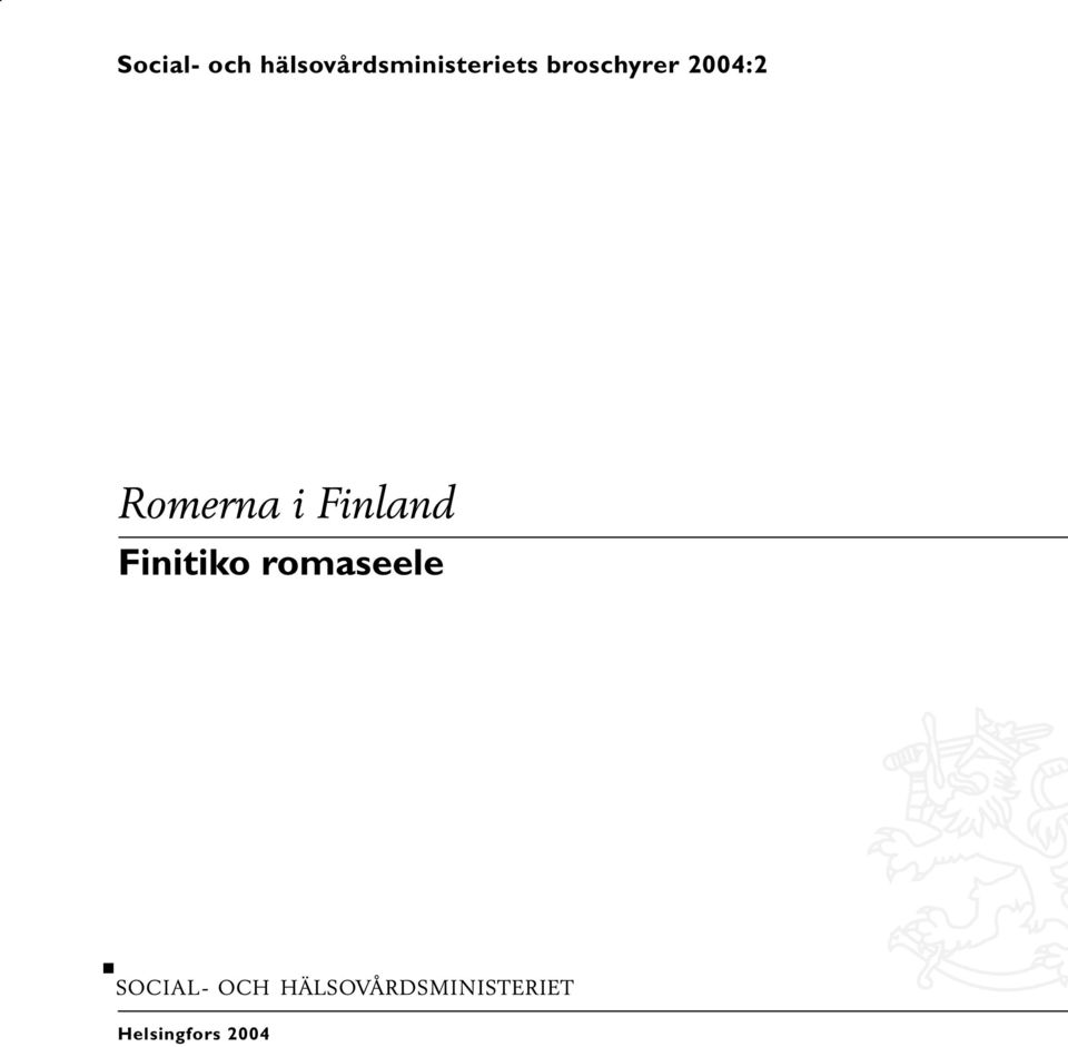 broschyrer 2004:2 Romerna