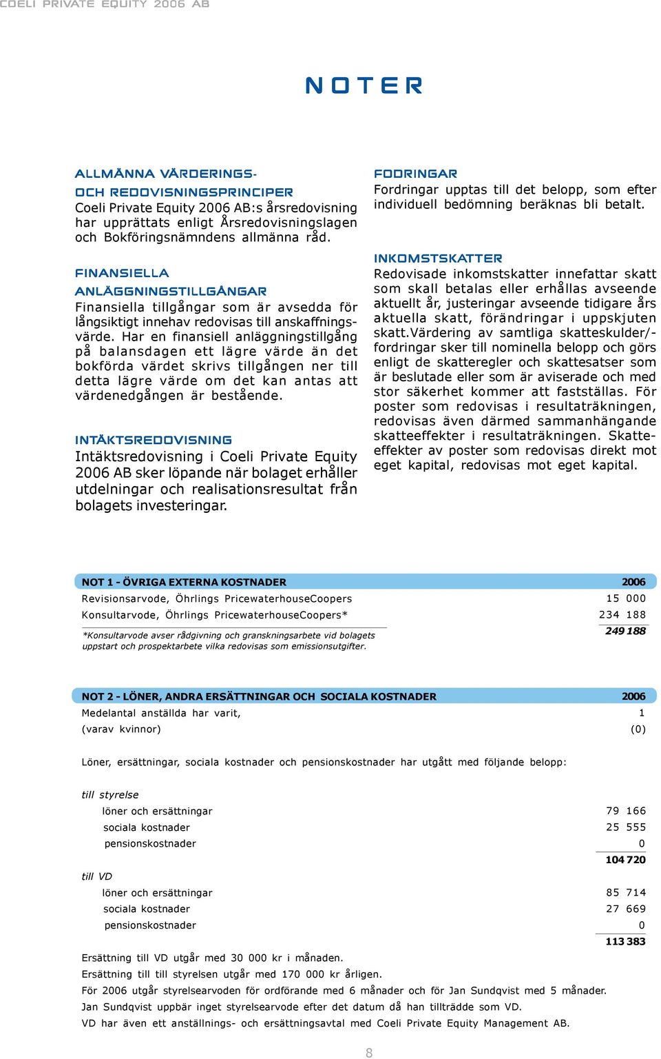 Har en finansiell anläggningstillgång på balansdagen ett lägre värde än det bokförda värdet skrivs tillgången ner till detta lägre värde om det kan antas att värdenedgången är bestående.