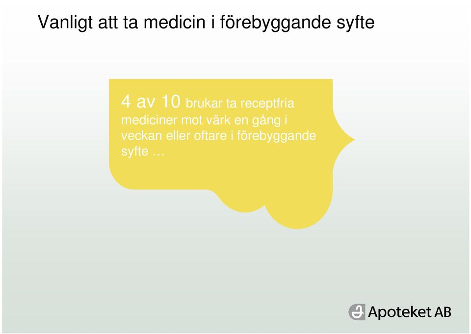 ta receptfria mediciner mot värk en