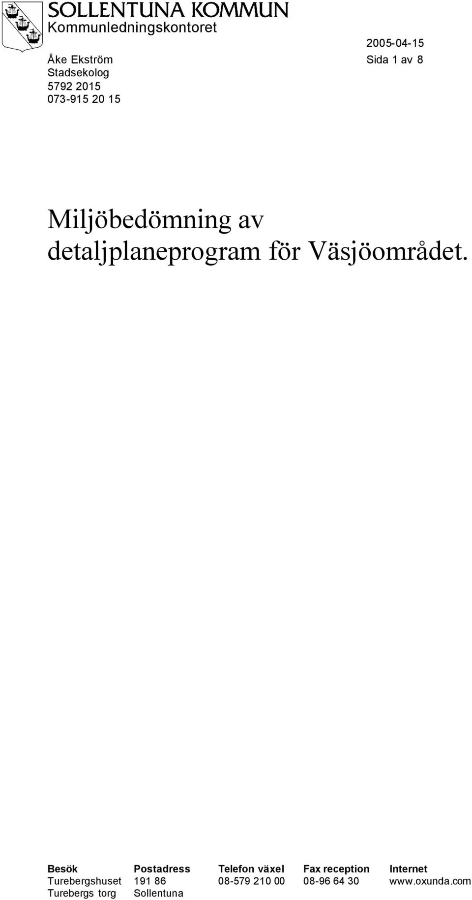 Väsjöområdet.