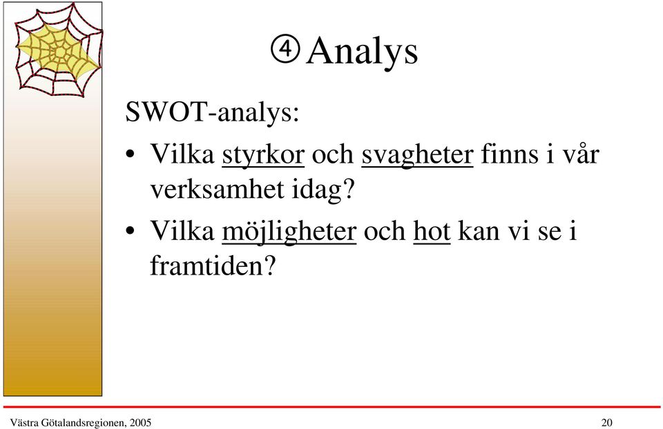 Vilka möjligheter och hot kan vi se i