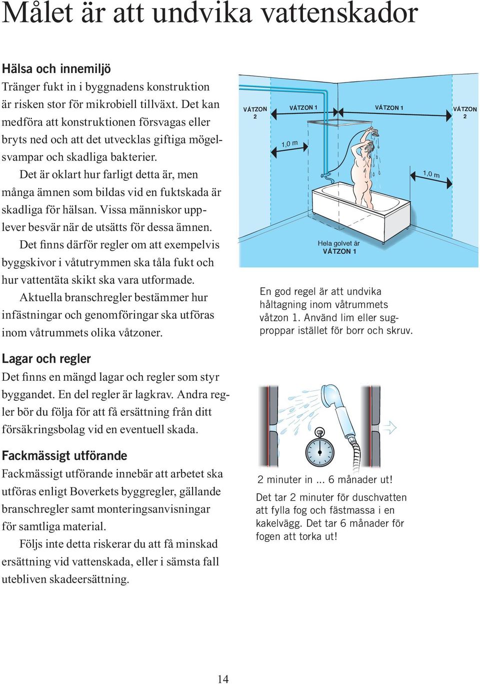 Det är oklart hur farligt detta är, men många ämnen som bildas vid en fuktskada är skadliga för hälsan. Vissa människor upplever besvär när de utsätts för dessa ämnen.