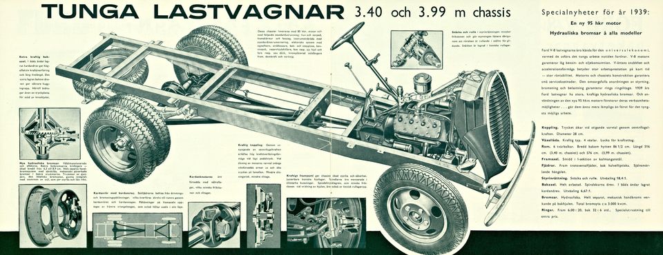 sju hjul signalhorn, strålkastare, sintank, fyra Extra kraftig fram, bak- sex däck, krompläterad domkraft verktyg. resp.