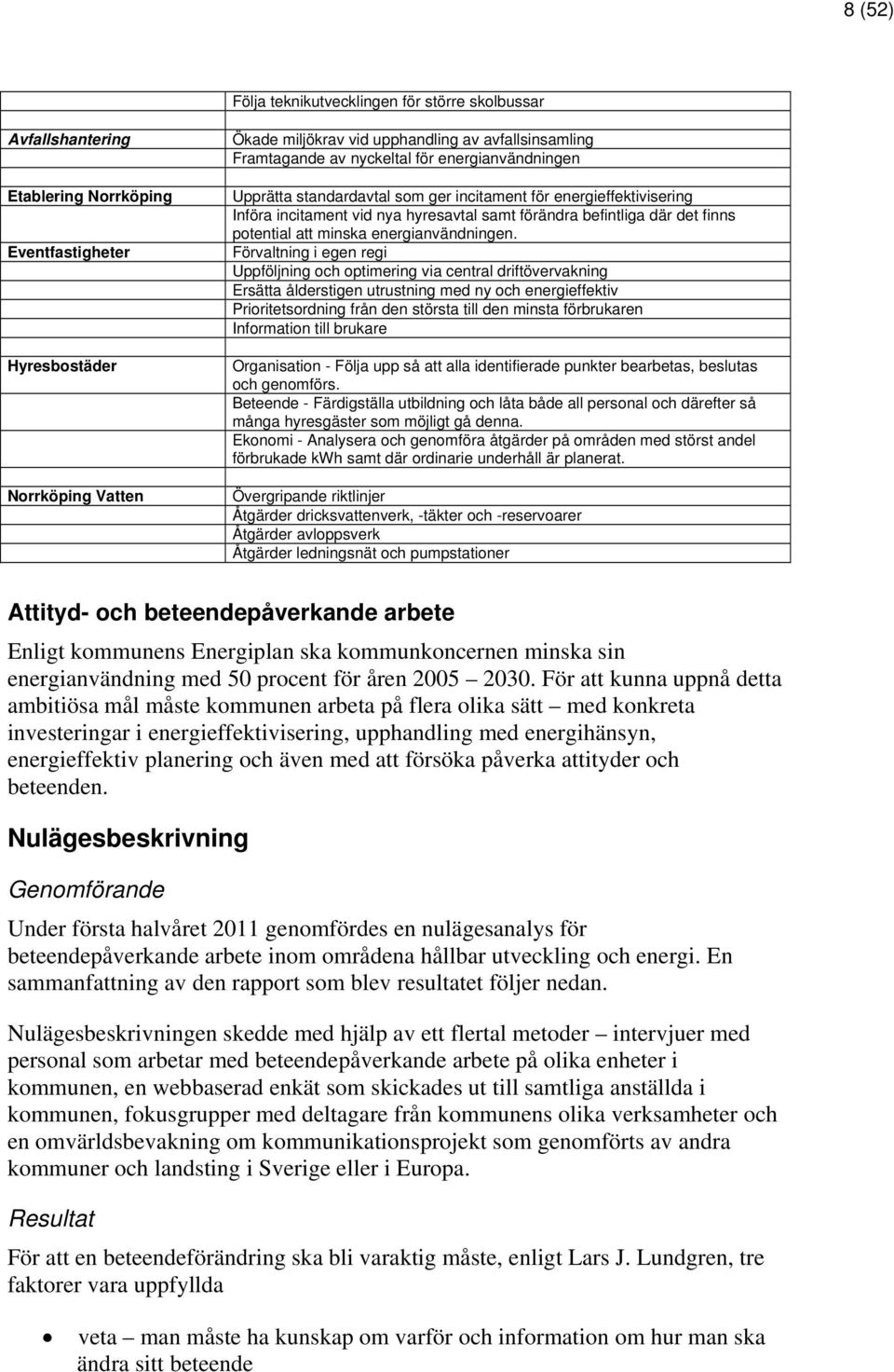 potential att minska energianvändningen.