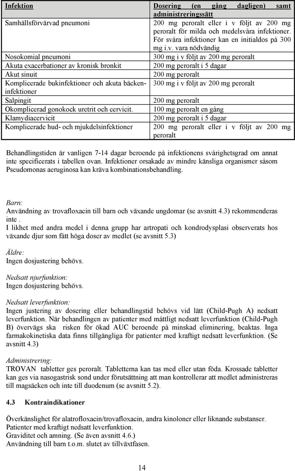 ra infektioner kan en initialdos på 300 mg i.v.