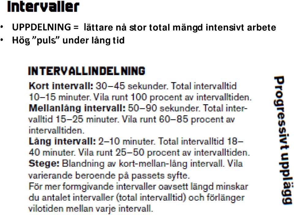 intensivt arbete Hög