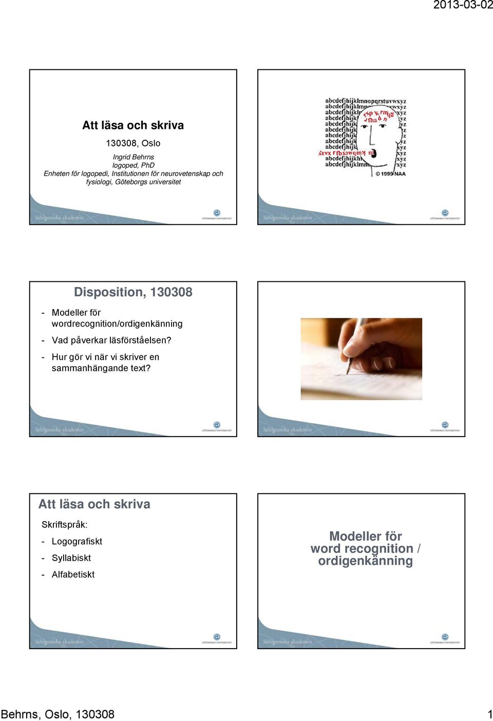 wordrecognition/ordigenkänning - Vad påverkar läsförståelsen?