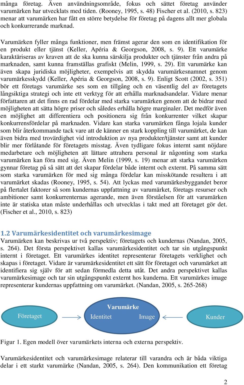 Varumärken fyller många funktioner, men främst agerar den som en identifikation för en produkt eller tjänst (Keller, Apéria & Georgson, 2008, s. 9).