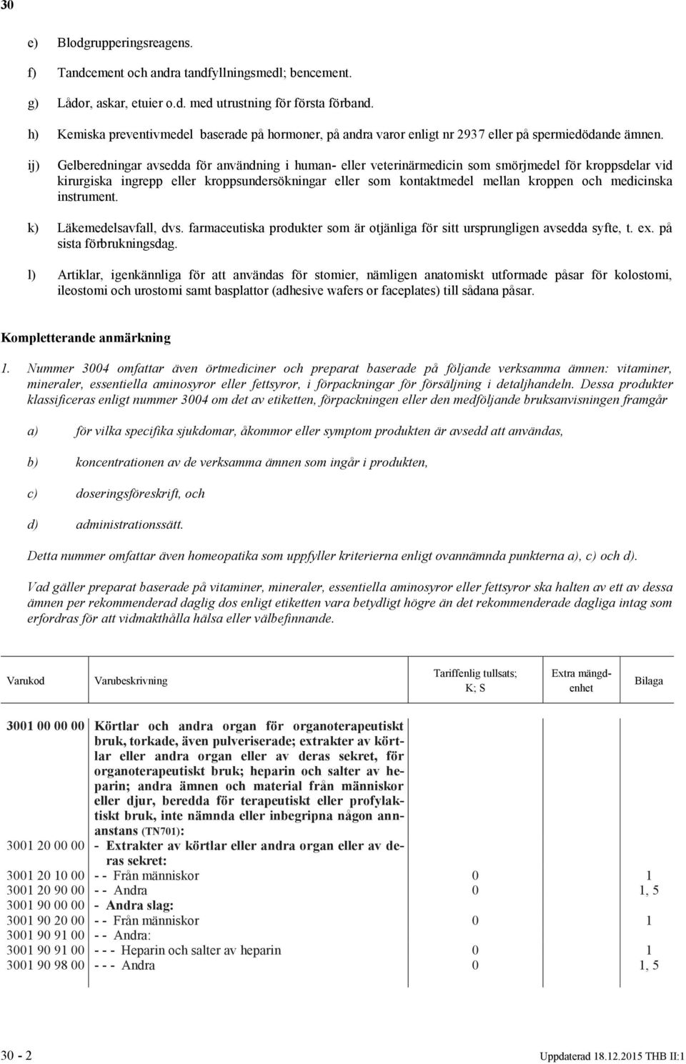 ij) Gelberedningar avsedda för användning i human- eller veterinärmedicin som smörjmedel för kroppsdelar vid kirurgiska ingrepp eller kroppsundersökningar eller som kontaktmedel mellan kroppen och