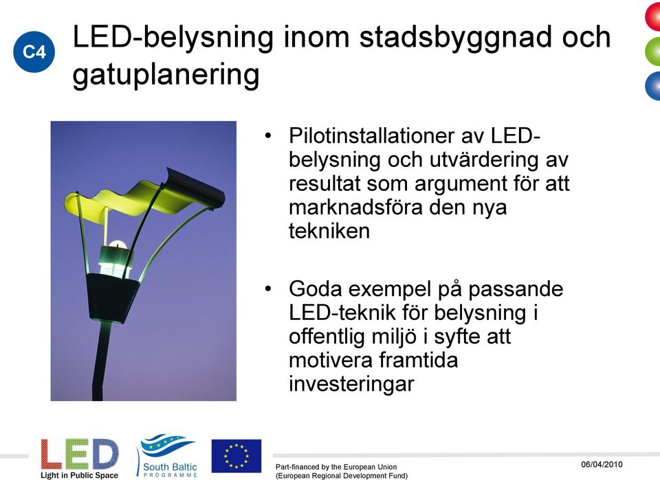 argument för att marknadsföra den nya tekniken Goda exempel på