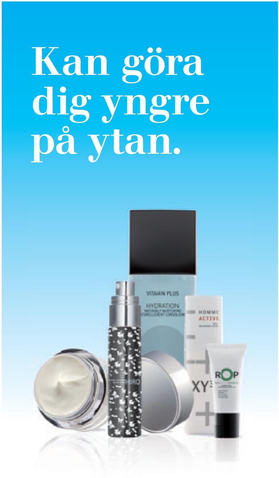 på ytan.