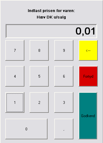 Uttag från bankkort utan försäljning Om en kund önslar gör uttag från sitt bankkort utan att köpa en vara, använder man sig av knappen Uttag bankkort, som ligger under Div. Grp.