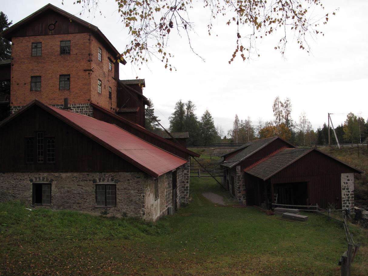 Arbeten vid Granbergsdals hytta Karlskoga