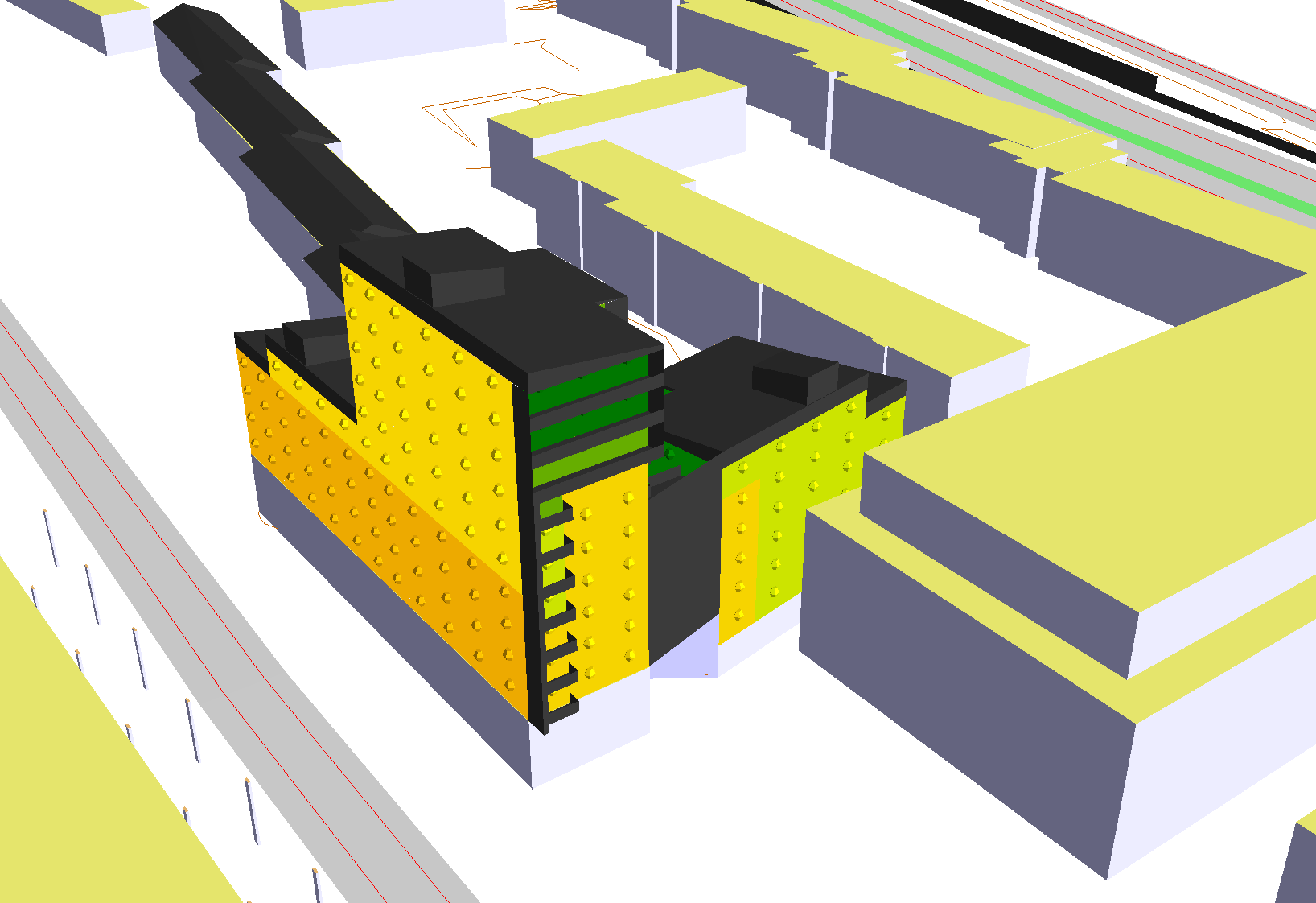 Maximal nivå Vägtrafik Trafikprognos 2040 Förslag 9a Maximal ljudnivå L AFmax <= 60,0 60,0 < <= 65,0 65,0 < <= 70,0