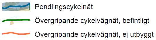 jämfört med 2011. För att möta det ökande antalet cykelresor och skapa den attraktiva cykelstaden ska trafikkontoret: Bygga en sammanhängande och väl utformad infrastruktur.