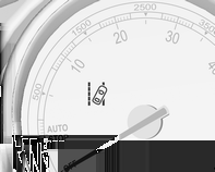 204 Körning och hantering kontrollampan ) i instrumentgruppen lyser grönt är systemet redo för funktion. Systemet fungerar bara vid hastigheter över 56 km/h och om det finns filmarkeringar.