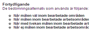 1. Har sidorna rätt ordning och namn Sidorna i mallen har rätt namn Sidorna i mallen ligger i rätt ordning Alla sidor är med (omdömen, IUPmål, social del, samtalet etc.) 2.