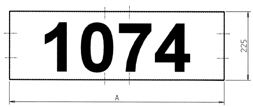 Blank 13 358+036 5 12 Blank 2 1400 H 359+414 5 6 1400 4 5300 12 Kilometertavla Ritningsnummer: 3-803 122 Artikelnummer 1-2