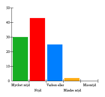 3. Är du nöjd med skolmaten?