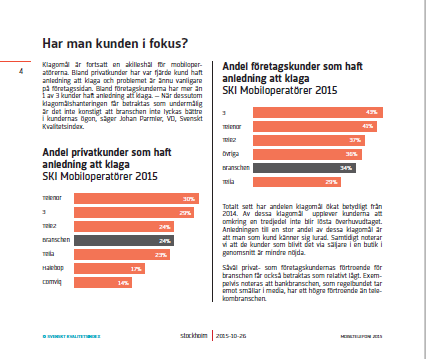 Analys (Görs av Svenskt kvalitetsindex) 3.