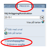 Förbättrad funktion för hantering/val av konstruktioner i konstruktionsgrupp.